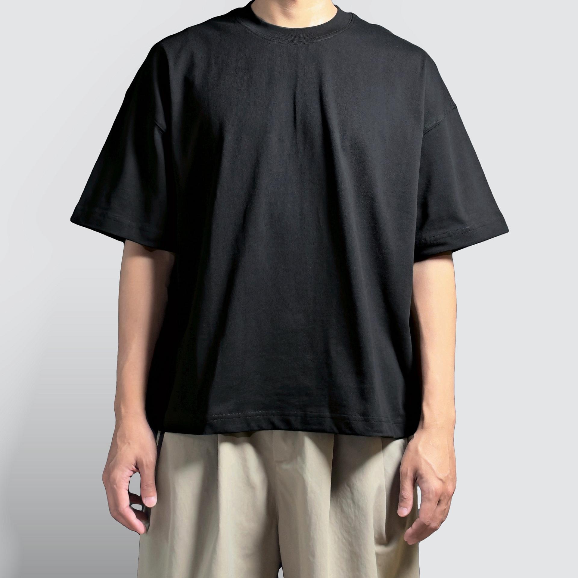 Short Boxy Tee (Black), image 2
