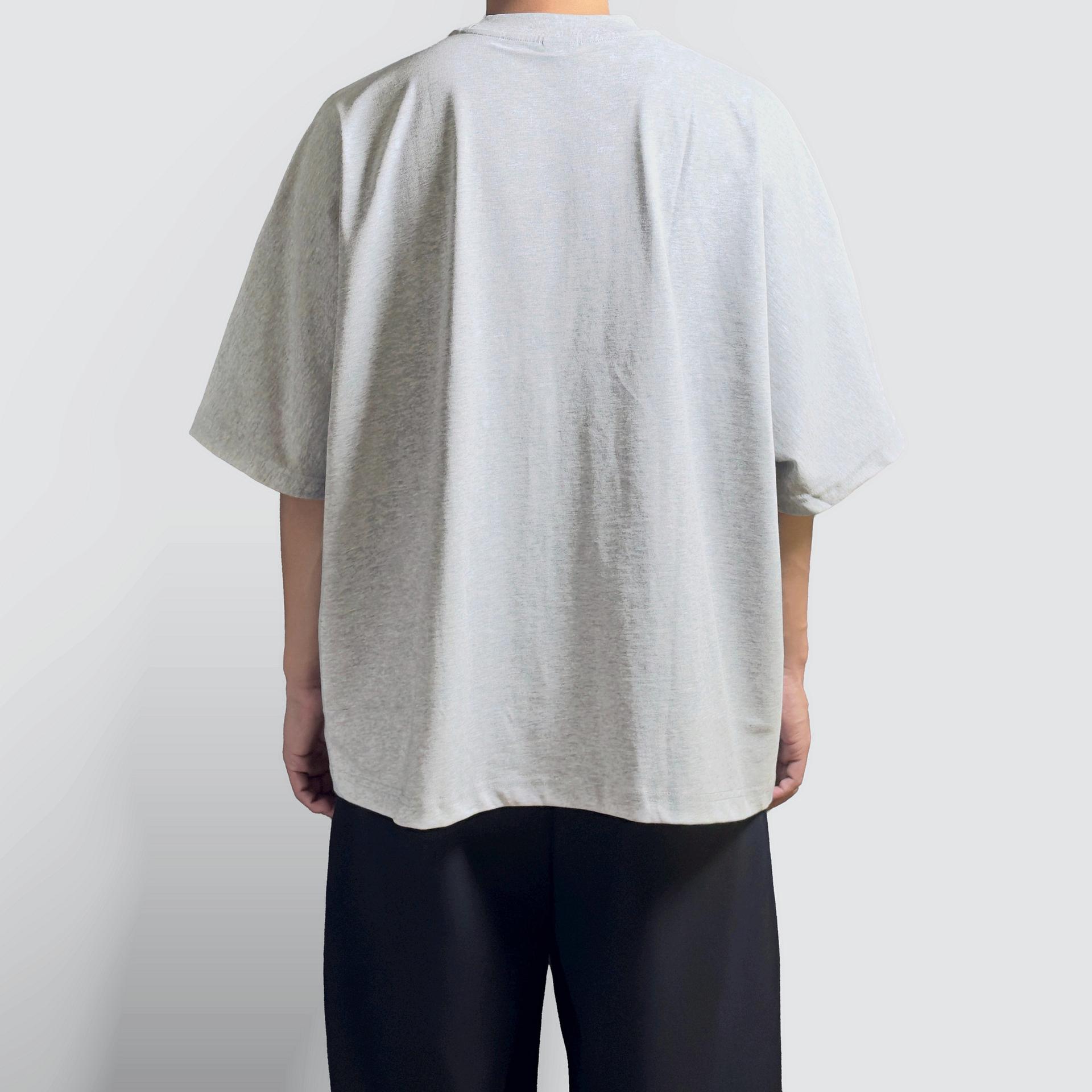 飛鼠袖 Boxy 短袖 T（灰） 第 7 張