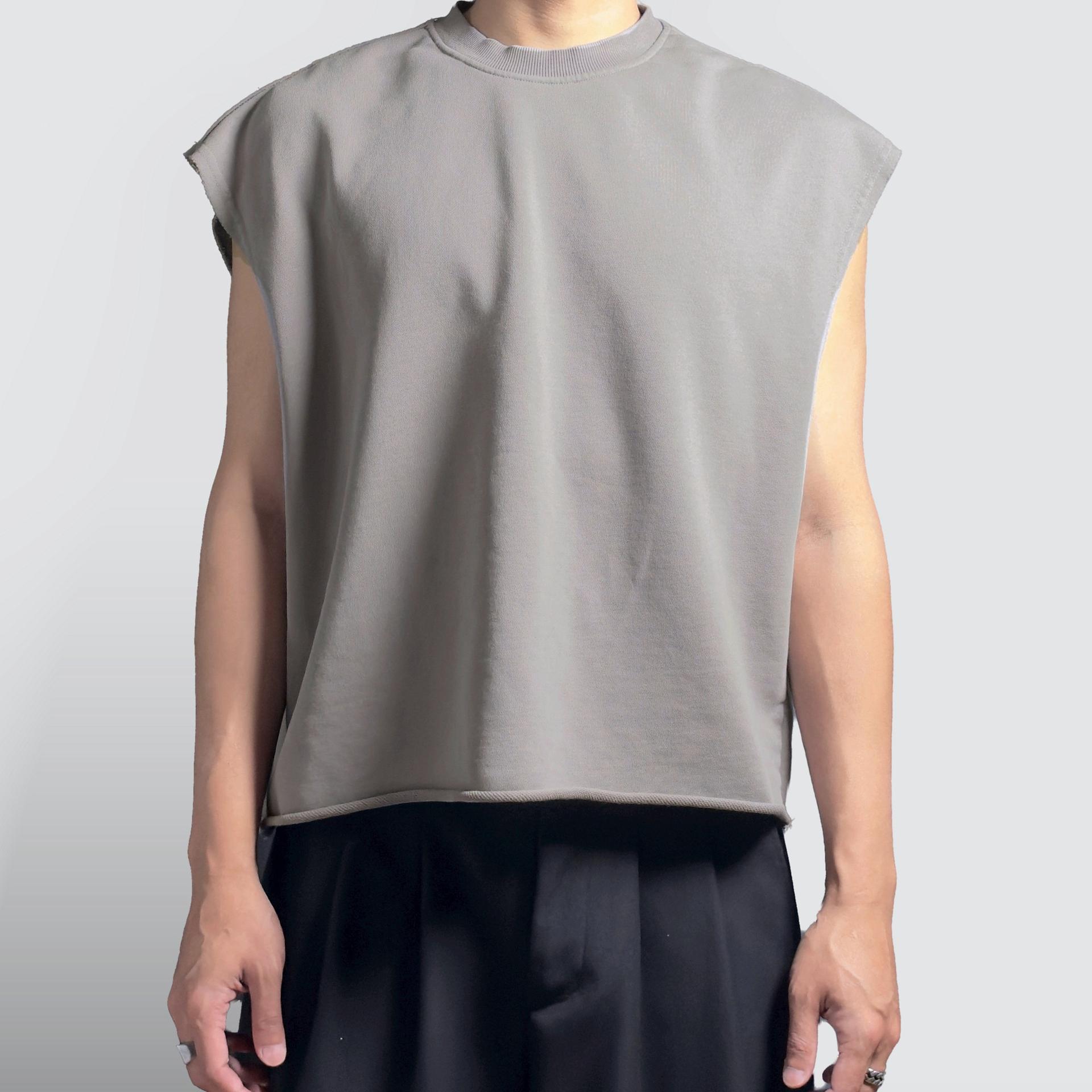Heavyweight Terry Drop-Shoulder Tank